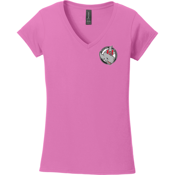 CT Whalers Tier 2 Softstyle Ladies Fit V-Neck T-Shirt