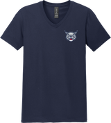 CT Bobcats Softstyle V-Neck T-Shirt