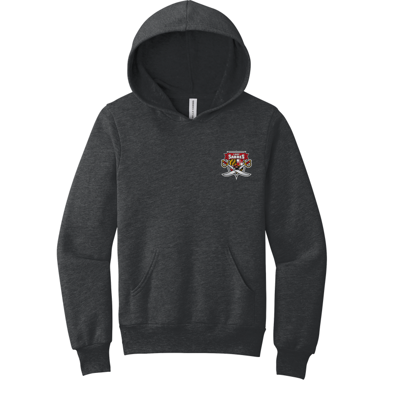 SOMD Lady Sabres Youth Sponge Fleece Pullover Hoodie