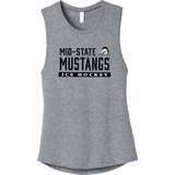 Mid-State Mustangs Womens Jersey Muscle Tank