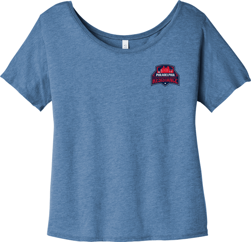 Philadelphia Resistance Womens Slouchy Tee