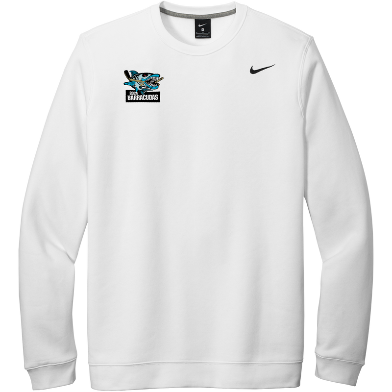 Boca Barracudas Nike Club Fleece Crew