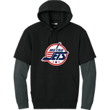 Metro Jets Tough Fleece Layered Hoodie