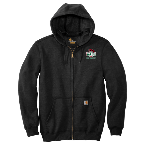 Wash U Carhartt Midweight Hooded Zip-Front Sweatshirt