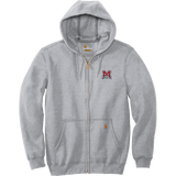 Jr. Mounties Carhartt Midweight Hooded Zip-Front Sweatshirt