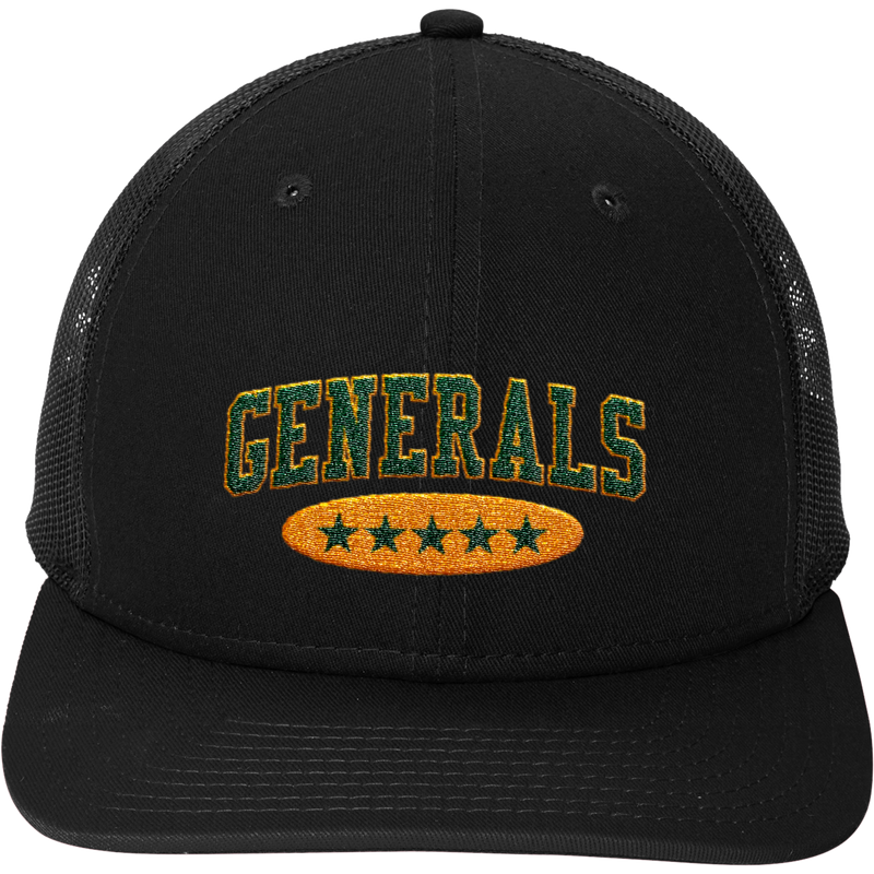 Red Bank Generals New Era Snapback Low Profile Trucker Cap