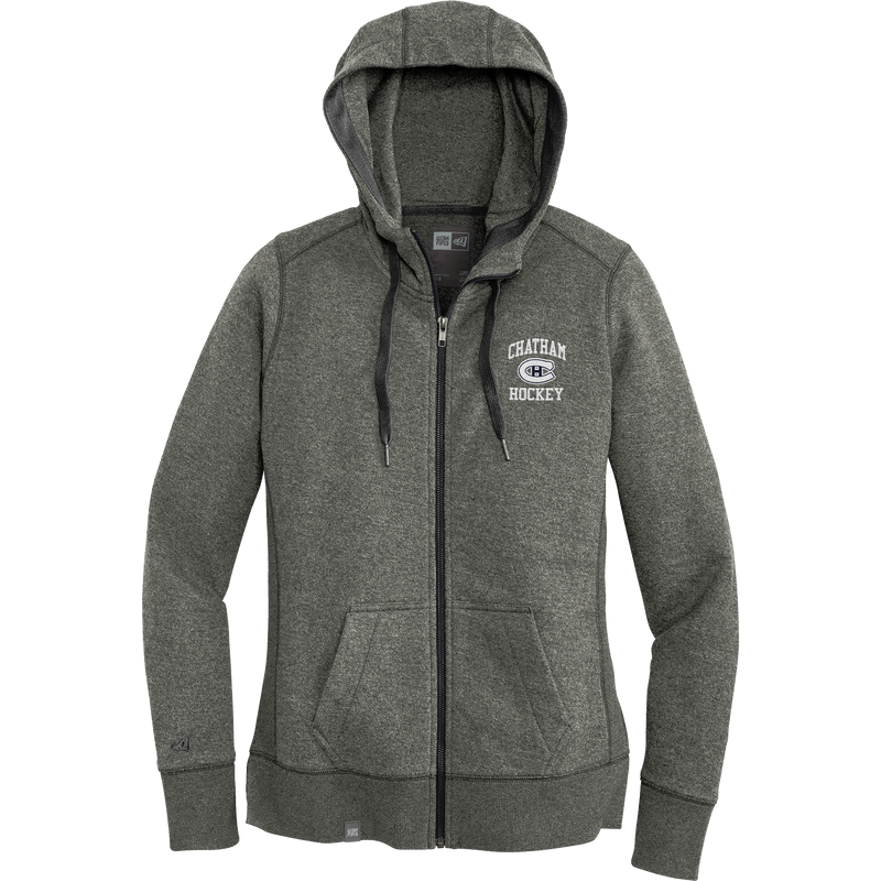 Chatham Hockey New Era Ladies French Terry Full-Zip Hoodie