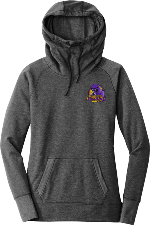 Youngstown Phantoms New Era Ladies Tri-Blend Fleece Pullover Hoodie