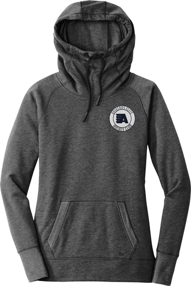 Aspen Aviators New Era Ladies Tri-Blend Fleece Pullover Hoodie