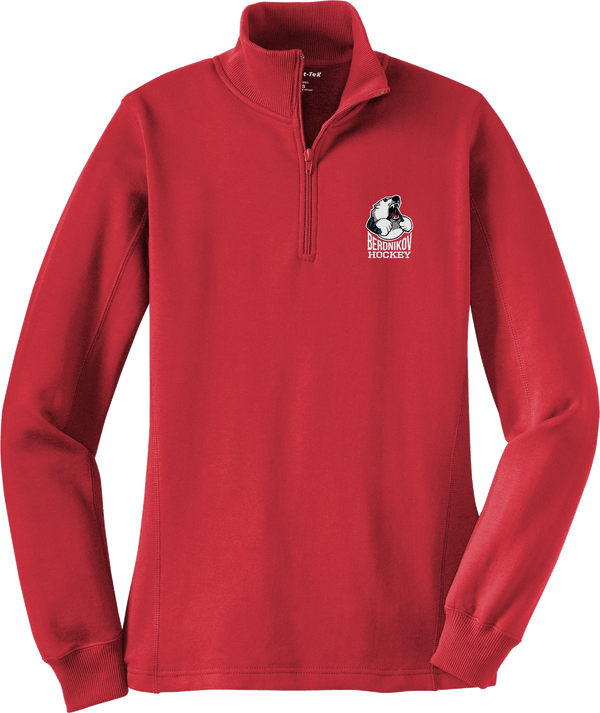 Berdnikov Bears Ladies 1/4-Zip Sweatshirt