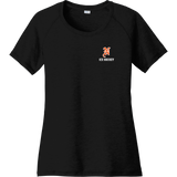 Midd North Hockey Ladies PosiCharge Tri-Blend Wicking Scoop Neck Raglan Tee