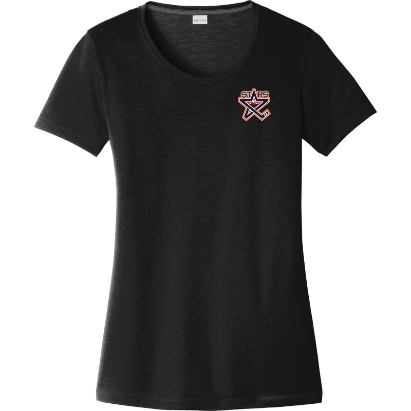 NY Stars Ladies PosiCharge Competitor Cotton Touch Scoop Neck Tee