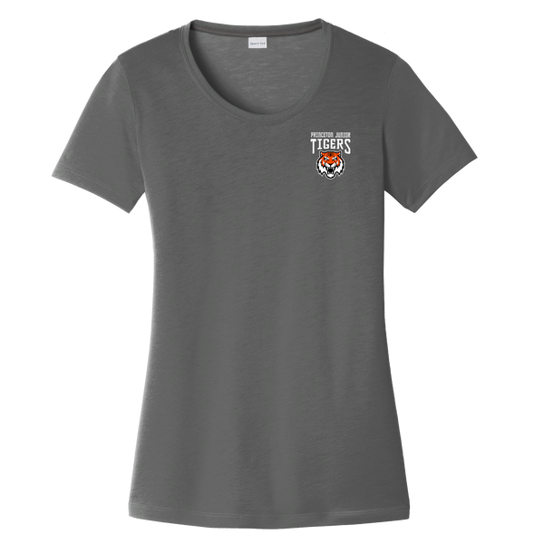 Princeton Jr. Tigers Ladies PosiCharge Competitor Cotton Touch Scoop Neck Tee