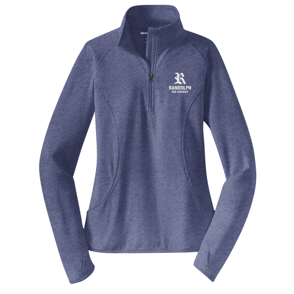 Randolph Hockey Ladies Sport-Wick Stretch 1/4-Zip Pullover