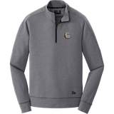 Chelsea Bulldogs New Era Tri-Blend Fleece 1/4-Zip Pullover