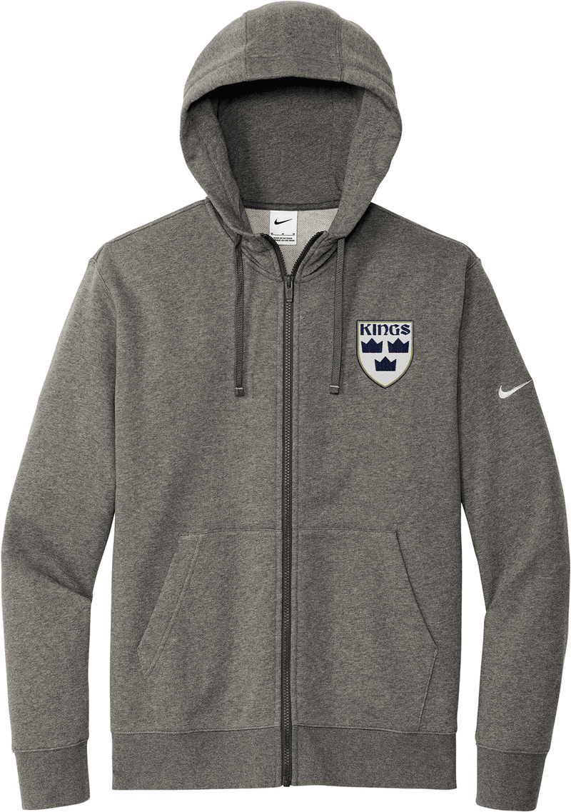 North Jersey Kings Nike Club Fleece Sleeve Swoosh Full-Zip Hoodie