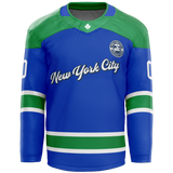 NYC Hockey Club Youth Player Cut and Sew Jersey