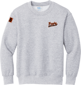 Biggby Coffee AAA Youth Core Fleece Crewneck Sweatshirt