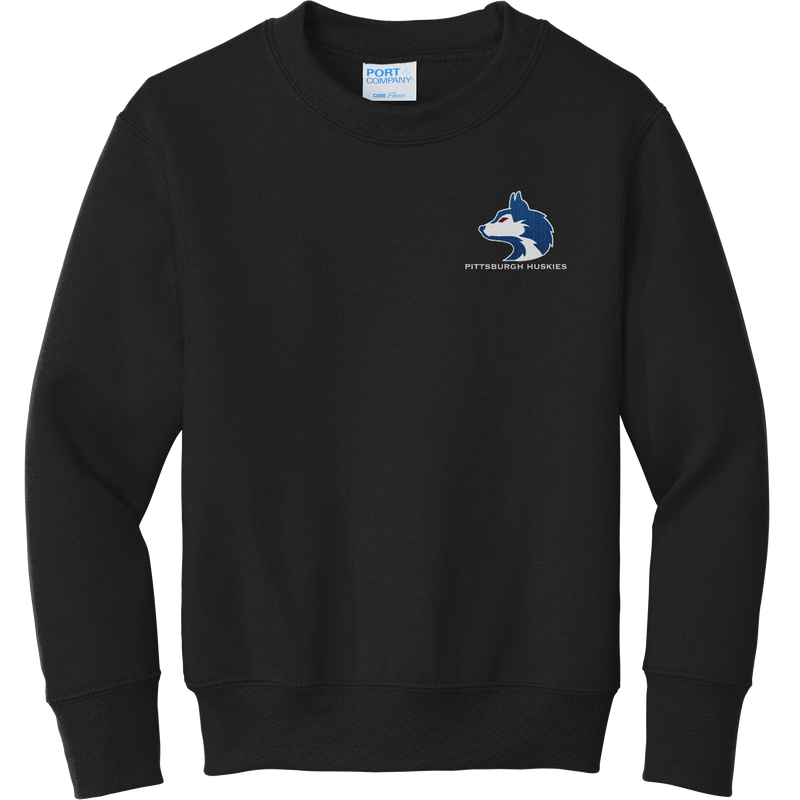 Pittsburgh Huskies Youth Core Fleece Crewneck Sweatshirt