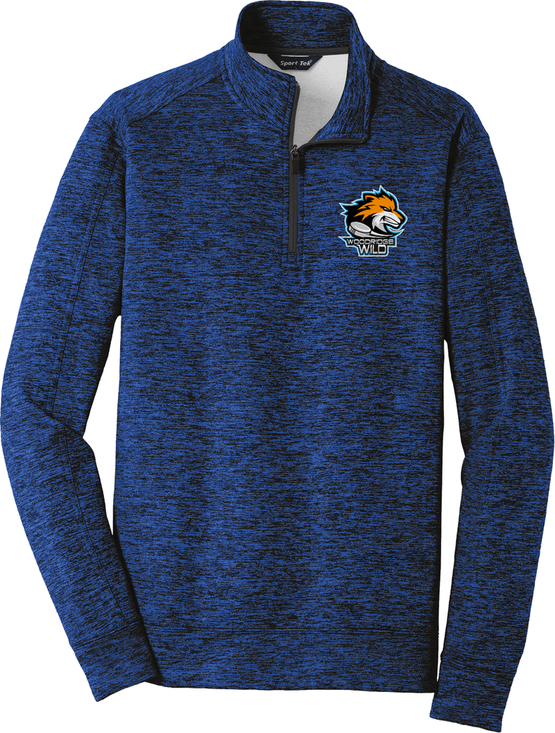 Woodridge Wild PosiCharge Electric Heather Fleece 1/4-Zip Pullover