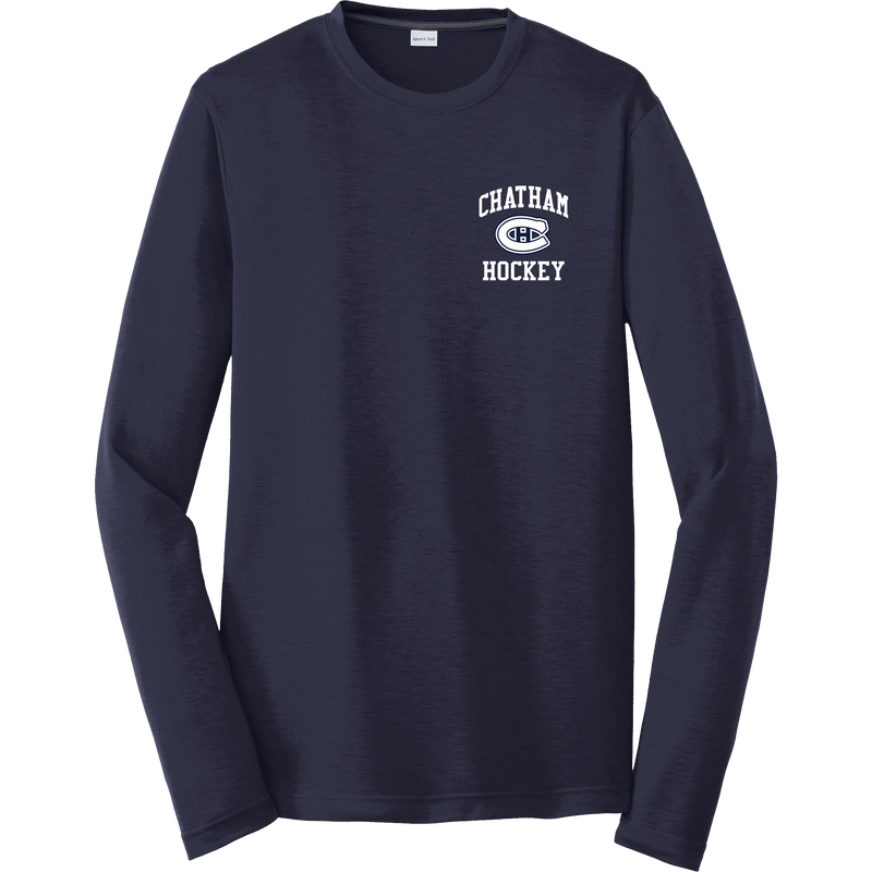 Chatham Hockey Long Sleeve PosiCharge Competitor Cotton Touch Tee