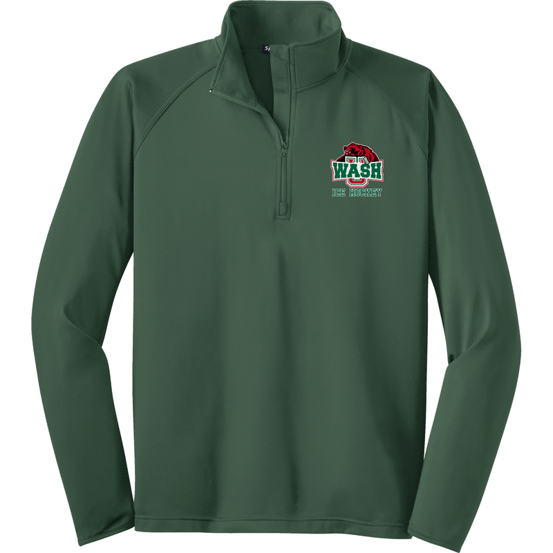 Wash U Sport-Wick Stretch 1/4-Zip Pullover