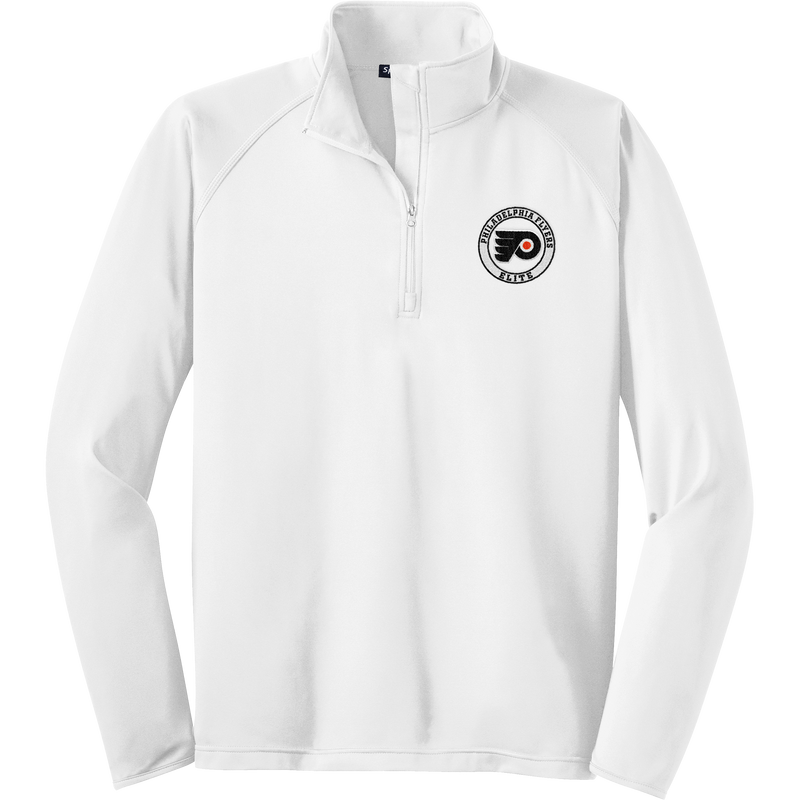 Philadelphia Flyers Elite Sport-Wick Stretch 1/4-Zip Pullover