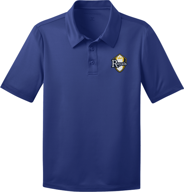 Royals Hockey Club Youth Silk Touch Performance Polo