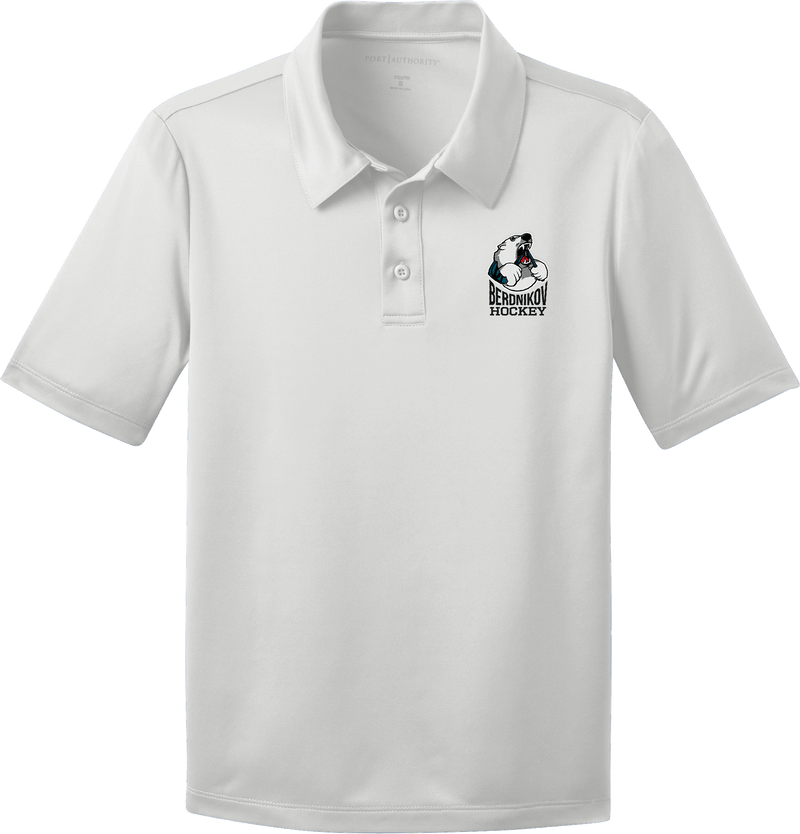 Berdnikov Bears Youth Silk Touch Performance Polo