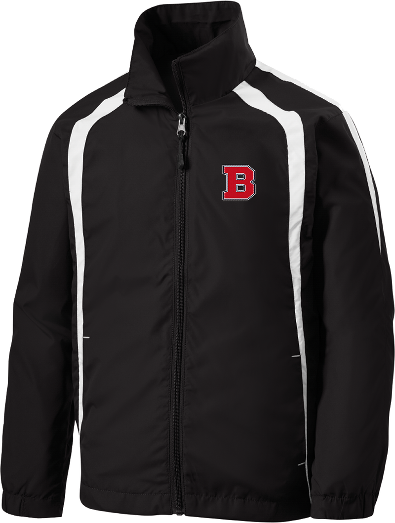 CT Bobcats Youth Colorblock Raglan Jacket